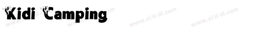 Kidi Camping字体转换
